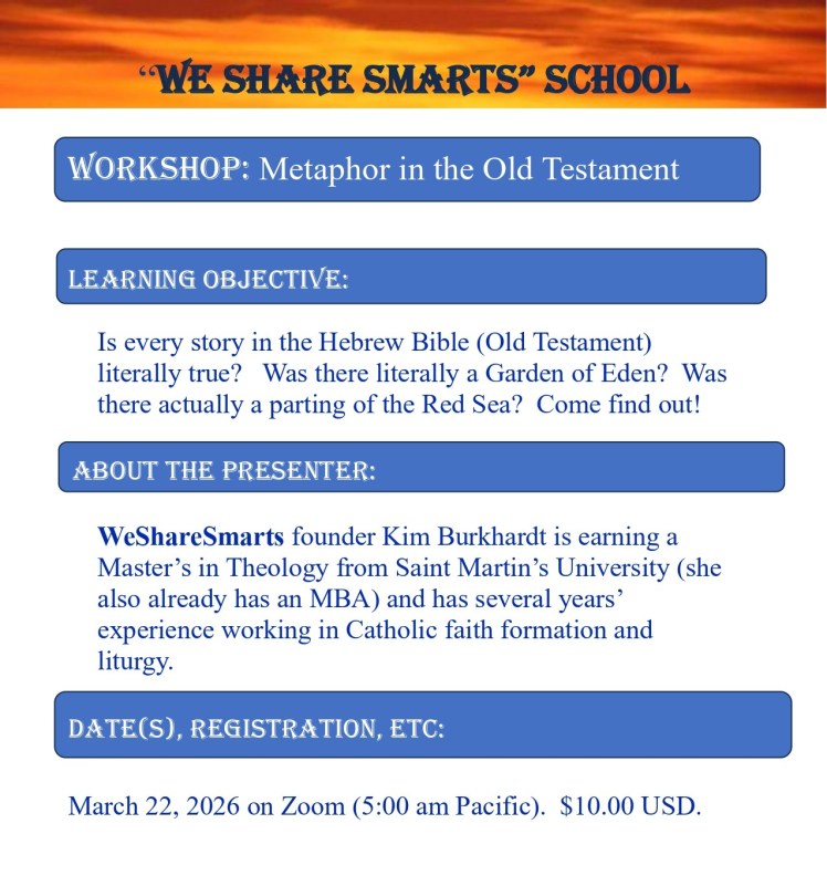 Webinar: Metaphor in the Old Testament